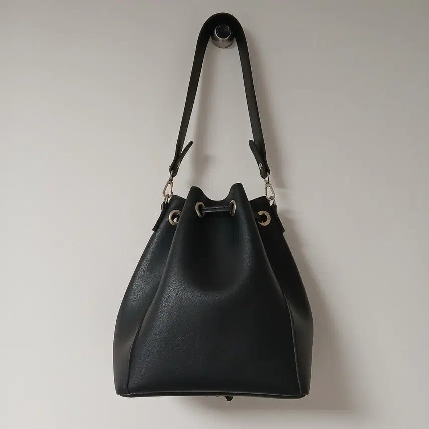 [BUNJANG] Black Fortune Bag Shoulder Bag / 블랙 복조리백