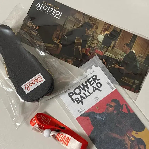 [BUNJANG] Sing Again Premiere Goods Sealed / (미개봉/일괄) 싱어게인 시사회 굿즈