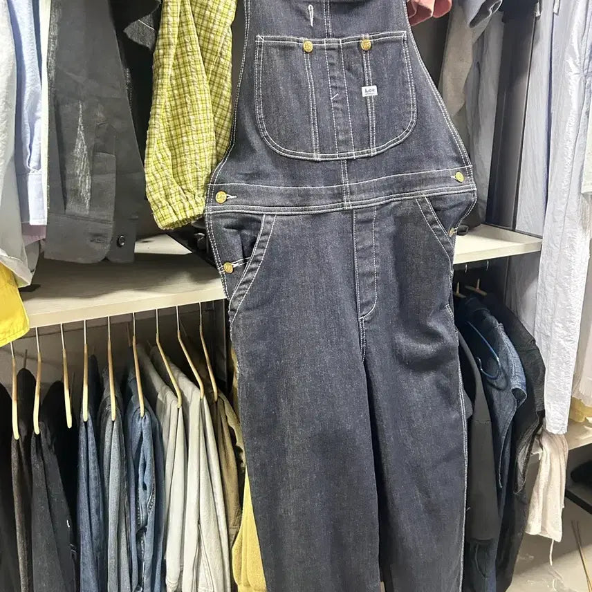 [BUNJANG] Lee Overalls Denim Jumpsuit / 새제품)리 오버롤 멜빵바지
