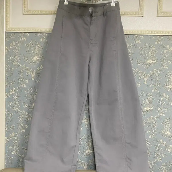 [BUNJANG] Banana Fit Wide Leg Pants / 와이드팬츠 바나나핏바지 55~66 입는순간 롱다리