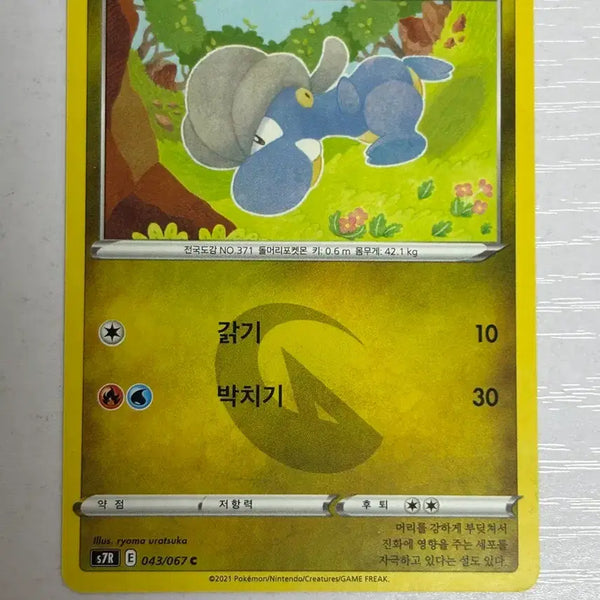 [BUNJANG] Adorable Pokemon Card - Aron / [귀여운 포켓몬카드] 아공이