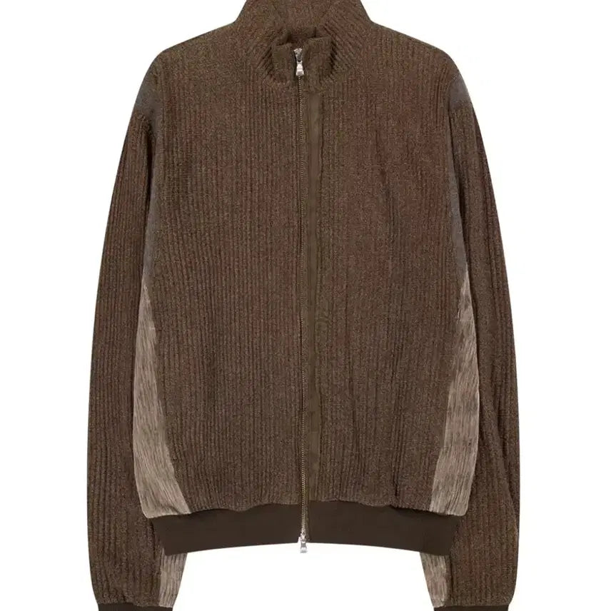 [BUNJANG] Axlim EP.8 01 Jersey Jacket Brown / [S] 엑슬림 EP.8 01 저지 자켓 브라운