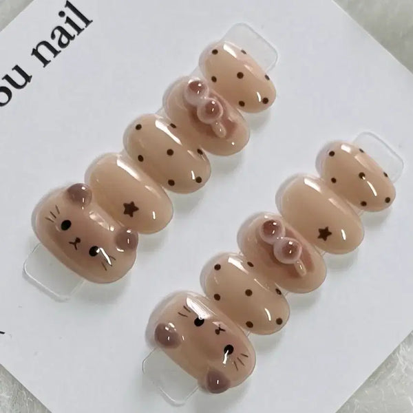 [BUNJANG] Dangonyang Handmade Nail Tips / 당고냥 수제네일팁