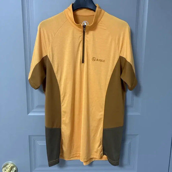[BUNJANG] AIGLE Functional T-shirt Size 95 / 에이글 기능성 반팔 티셔츠 등산복 95사이즈 (가격내림)