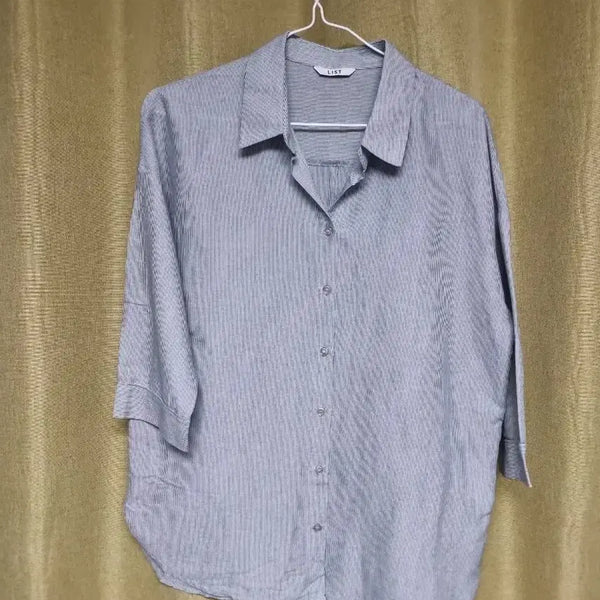 [BUNJANG] LIST Stripe Shirt / 리스트 스트라이프 셔츠
