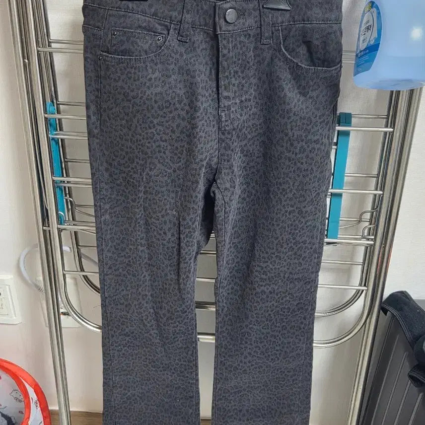 [BUNJANG] Leopard Print Bootcut Pants / 여성 부츠컷 바지 레오파드 호피 갸루 에이블리 교신