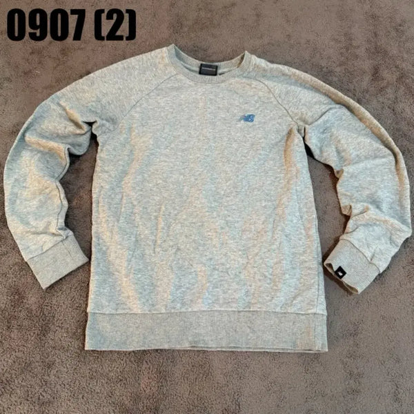 [BUNJANG] New Balance Sweatshirt Grey / 뉴발란스 맨투맨 그레이