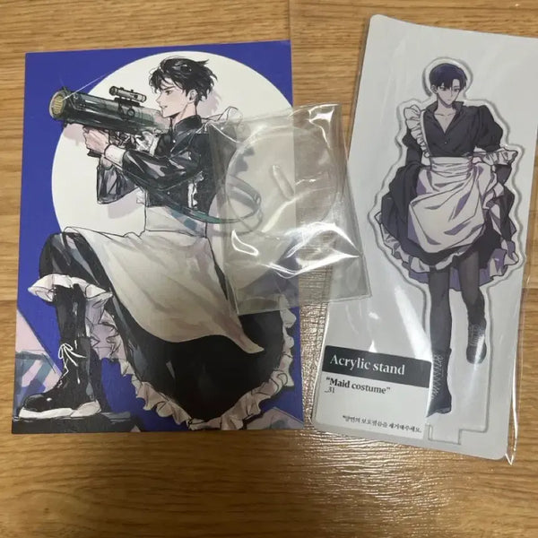 [BUNJANG] Garbage Time Seong Junsu Maid Acrylic Stand / 가비지타임 비공굿 성준수 메이드 아크릴 스탠드 양도