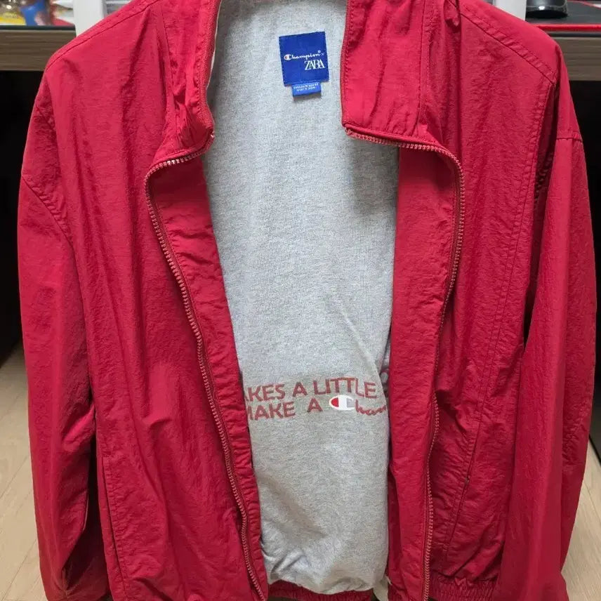 [BUNJANG] Zara x Champion Technical Patch Zip-Up Jacket - Size M / 자라X챔피온 테크니컬 패치 집업 재킷 M사이즈