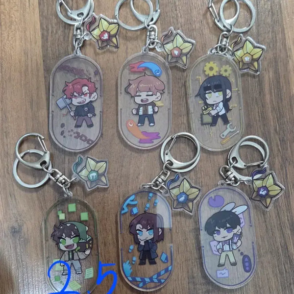 [BUNJANG] Misuvan 1 Acrylic Keyring Bundle Set / 급전) 미수반 1 아크릴 키링 일괄