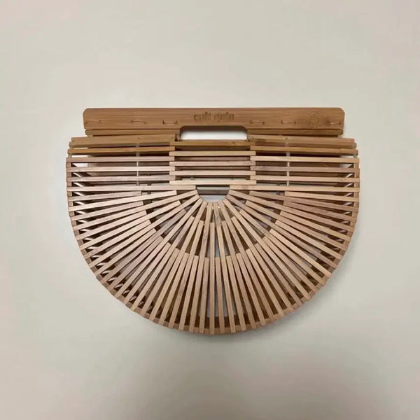 [BUNJANG] Handmade Bamboo Clutch Bag / 대나무 클러치 밤부백