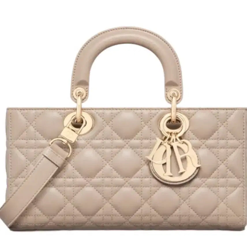 [BUNJANG] Dior Medium Lady D-Joy Bag Powder Beige / 디땡 미디움 레이디 디조이 백 파우더 베이지 현금38