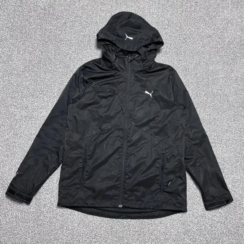 [BUNJANG] Puma Hooded Windbreaker Jacket / M 푸마 후드 바람막이 자켓 0908