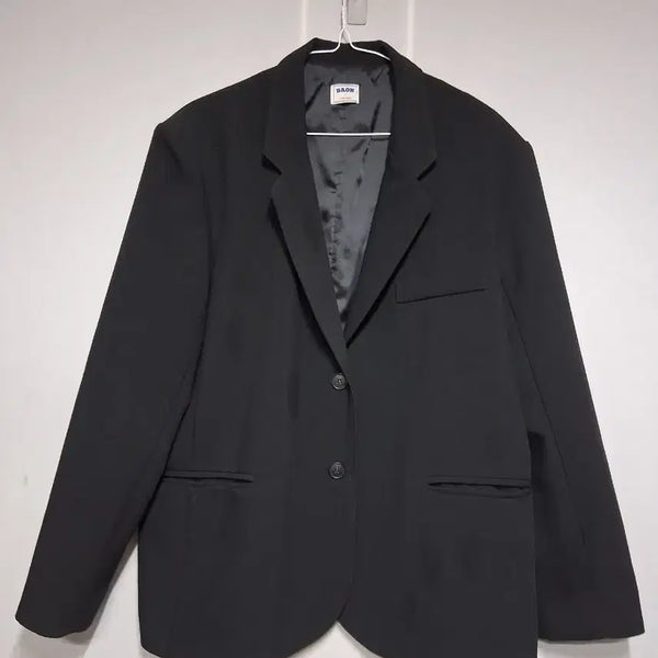 [BUNJANG] BAON Black Suit Jacket (One Size) / BAON 블랙 정장 자켓(프리)"초특가"
