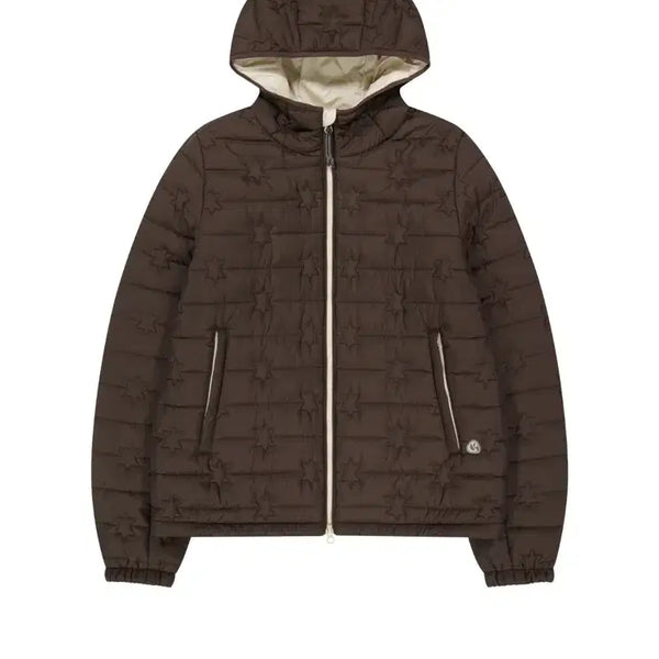[BUNJANG] KOSEIO Fluffy Light Padded Jacket Brown / 코이세이오 플러피 라이트 패디드 자켓 브라운