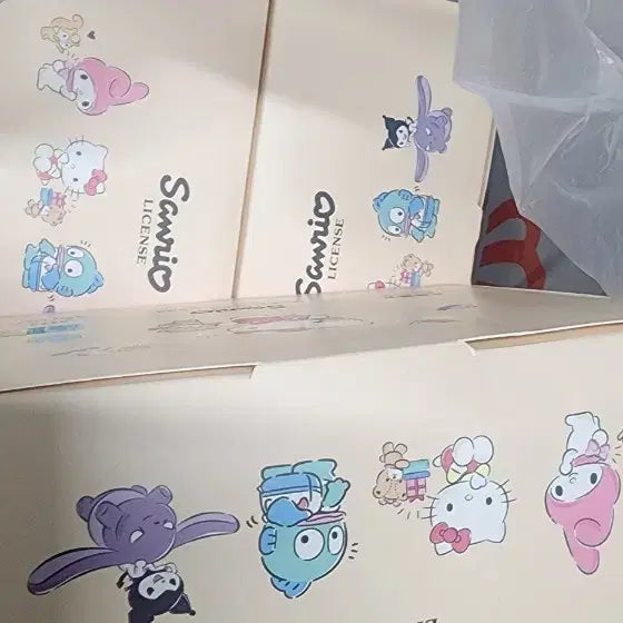 [BUNJANG] Sanrio Authentic Pajama Top & Bottom Set / 정품 산리오 잠옷 상의하의 세트