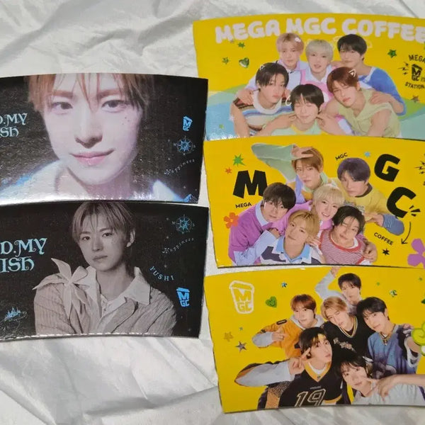 [BUNJANG] Yushi Megacoffee Cup Holder Bundle Set / 메가커피 유우시 컵홀더 일괄