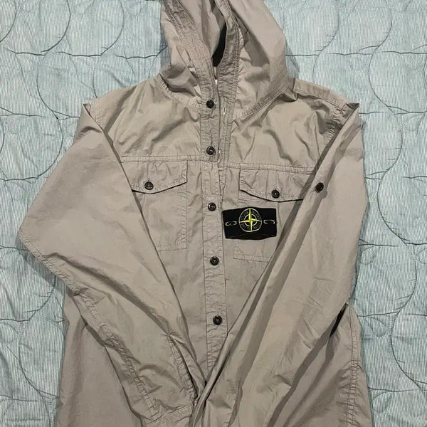 [BUNJANG] Stone Island Hooded Jacket / 백화점판 스톤아일랜드 후드 자켓