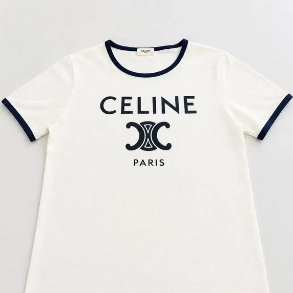 [BUNJANG] Celine Cotton Jersey T-Shirt / 셀린느 CELINE PARIS 티셔츠 - 코튼 저지