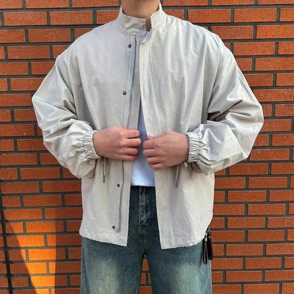 [BUNJANG] Oversized Short Field Jacket / 오버핏 숏 야상
