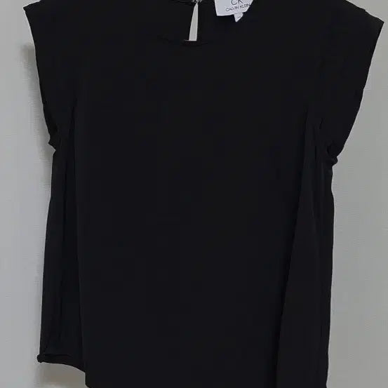 [BUNJANG] Calvin Klein Sleeveless Blouse / [구매자 드림] 38 캘빈클라인 반민소매 블라우스