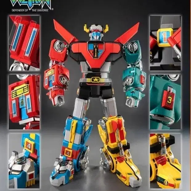 [BUNJANG] Robo Dou 3Zero Voltron Retro Toy Edition / 로보도우 볼트론 레트로 토이 에디션