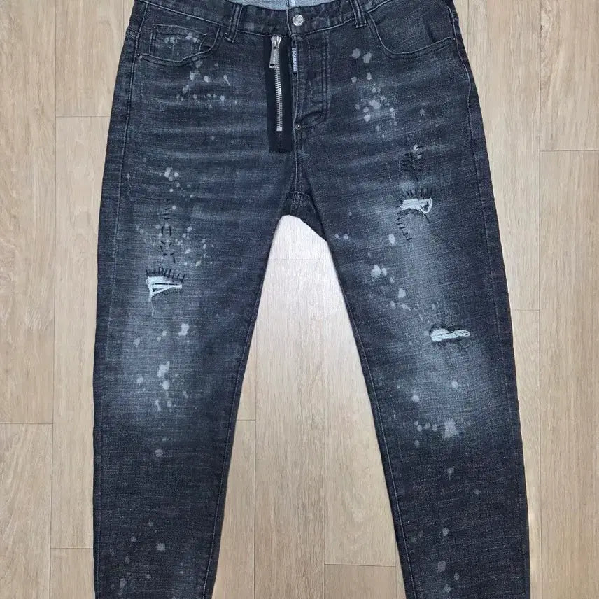 [BUNJANG] DSQUARED2 Washed Distressed Jeans Size 52 / 디스퀘어드2 워싱 데미지 청바지 52사이즈