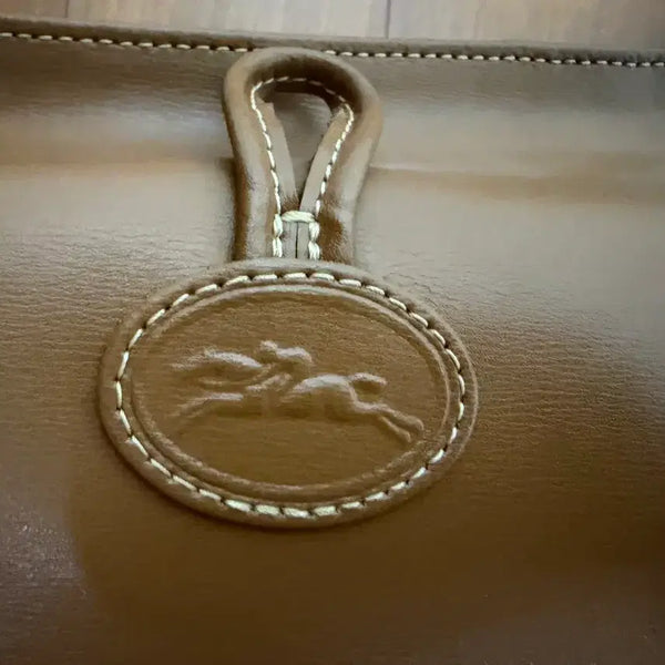[BUNJANG] Longchamp Tote Bag Leather Brown / 롱샴 가방