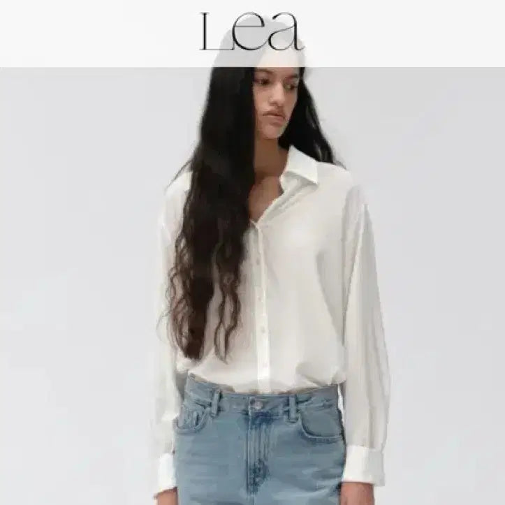 [BUNJANG] Lea Veil Silk Shirt / Lea veil silk shirts