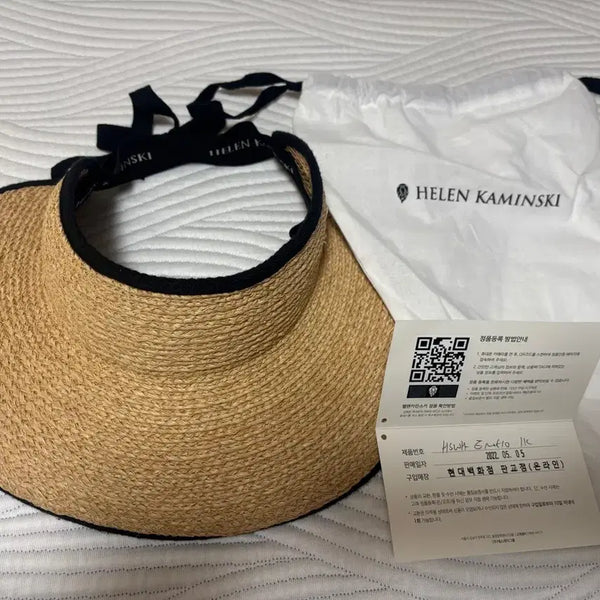 [BUNJANG] HELEN KAMINSKI MITA Sun Visor / 헬렌카민스키 미타 썬바이저