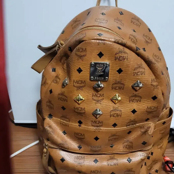 [BUNJANG] MCM Visetos Stark Backpack Brown / MCM 비세토스 스타크 백팩 브라운
