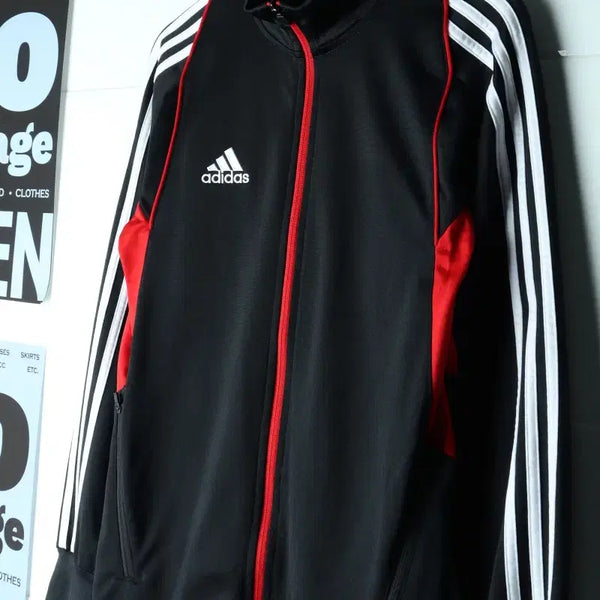 [BUNJANG] Adidas Track Jacket Zip-Up Sweatshirt / (L-XL) 아디다스 집업져지 트랙탑 스트릿 삼선 올드스쿨-H38747