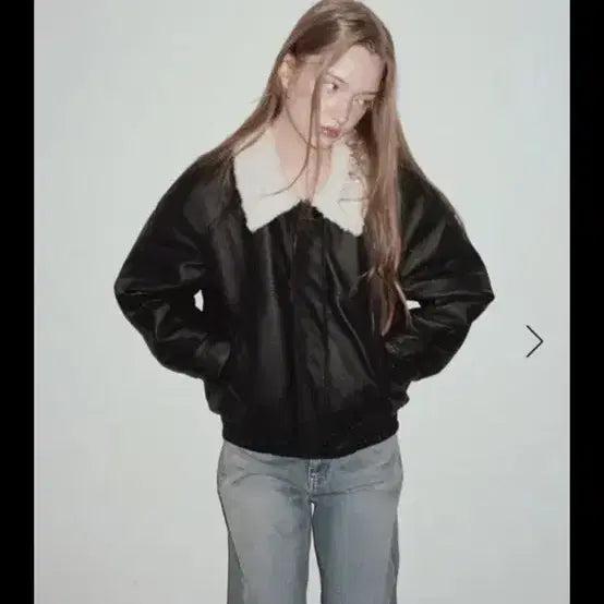 [BUNJANG] Lily Cots Rico Fur Leather Jacket / 릴리코츠 리코 퍼 레더 자켓