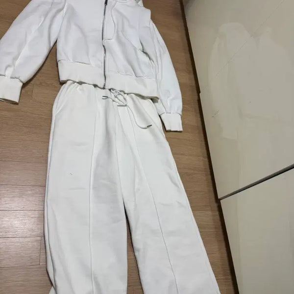 [BUNJANG] Jull Log Zip-Up Pants Setup / jull log 줄로그 집업 팬츠 셋업