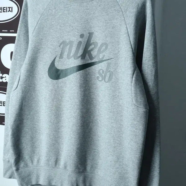 [BUNJANG] Nike SB Skateboarding Raglan Sweatshirt / (M-L) 나이키 맨투맨 티셔츠 SB스케이트보드 나그랑-H38784