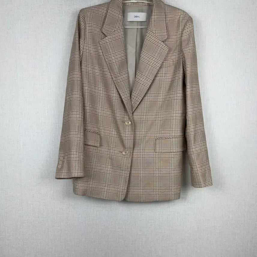 [BUNJANG] DEWL Check Loose Fit Jacket / DEWL 체크 루즈핏 자켓 정품