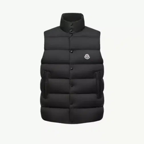 [BUNJANG] Moncler Lightweight Padded Vest Black / 몽클레어 경량 패딩 조끼 블랙
