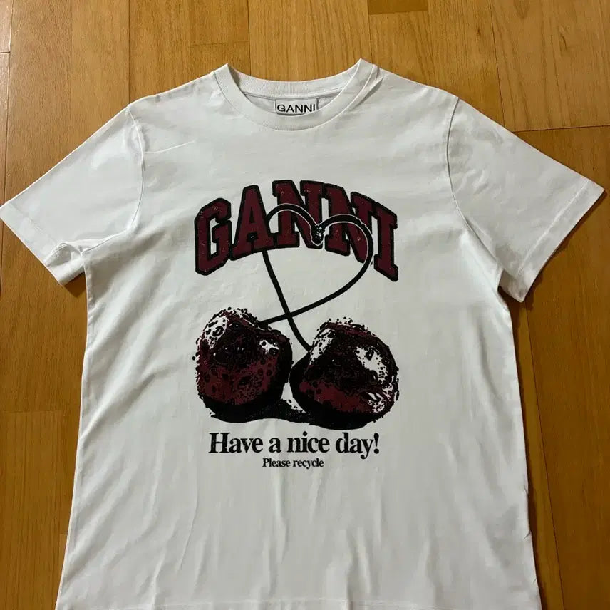 [BUNJANG] GANNI Basic T-Shirt / 가니 베이직 티셔츠(정품)