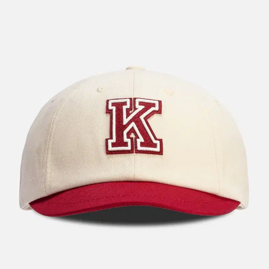 [BUNJANG] Kenzo K Logo Baseball Cap Cherry / [새상품] 겐조 (KENZO) 남녀공용 K 로고 베이스볼 캡 체리 FREE