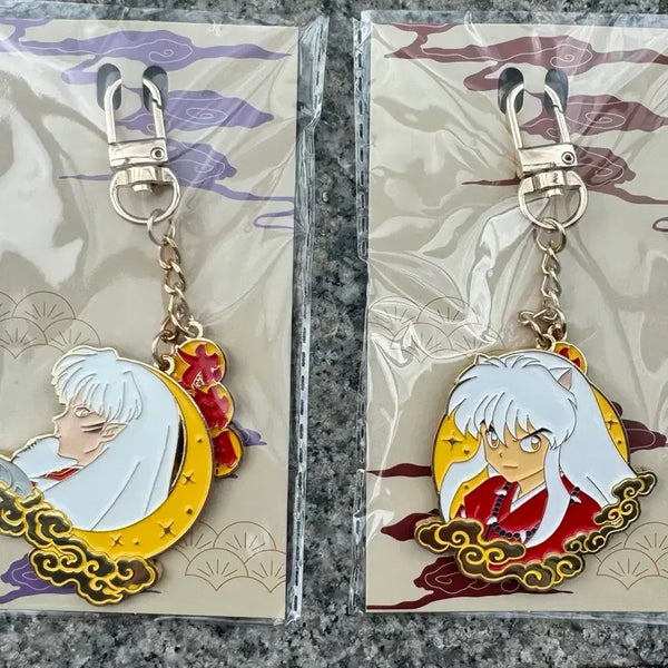 [BUNJANG] Inuyasha Sesshomaru Keychain Set / cgv 이누야사 + 셋쇼마루 키링 2종 세트