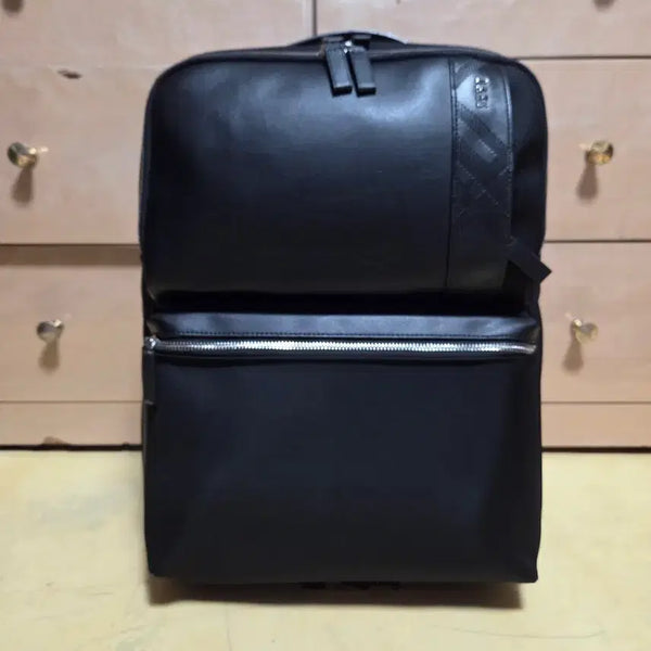 [BUNJANG] Daks Luxury Backpack Black Polyester Leather / 닥스 정품 럭셔리 백팩 거의새제품