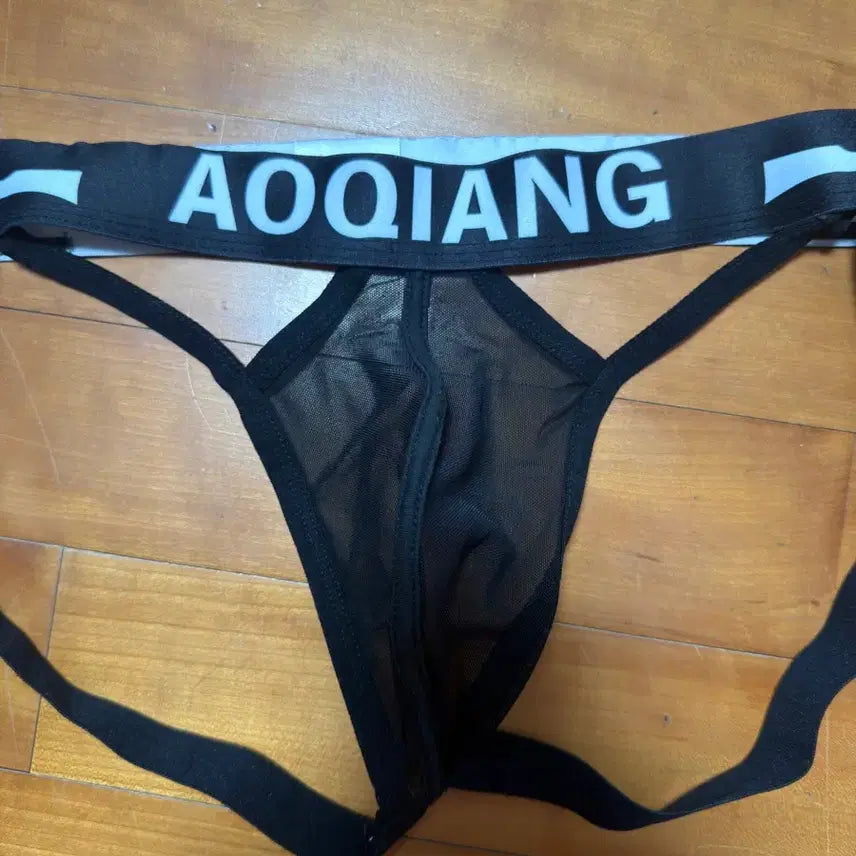 [BUNJANG] Men's Black Mesh Jockstrap / 남자 블랙 망사 작스트랩