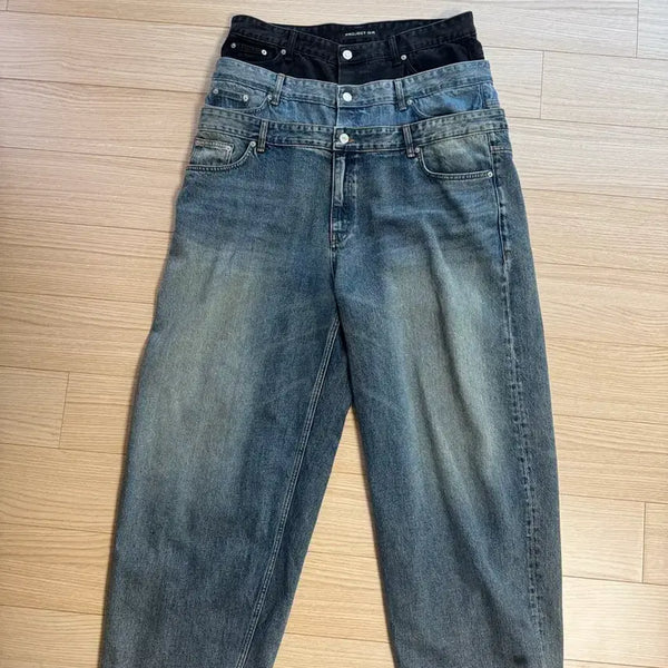 [BUNJANG] Projectgr 3-Layered Jeans - Size 3 / 프로젝트gr 3레이어드 진 3사이즈