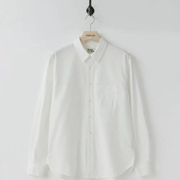 [BUNJANG] Roughside Shirring Shirt (Unit Shirt) Off White / 러프사이드 셔링셔츠(유닛셔츠) 오프화이트 [1]