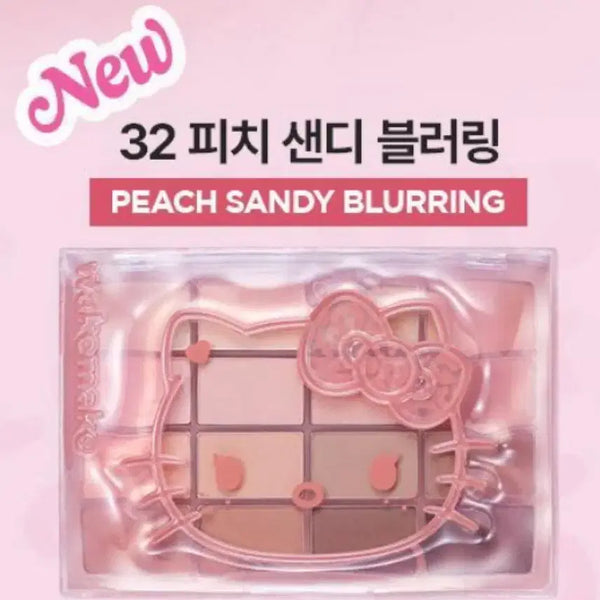 [BUNJANG] WAKEMAKE Soft Blurring Eye Palette #32 Peach Sandy Blurring / 웨이크메이크 소프트 블러링 아이팔레트 32 피치샌디블러링