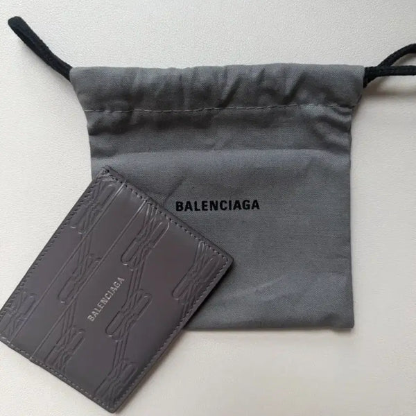 [BUNJANG] Balenciaga Card Holder Grey / 발렌시아가 카드 홀더 그레이