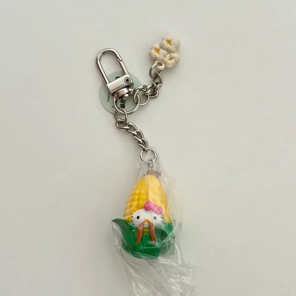 [BUNJANG] Hello Kitty Gangneung Corn Regional Keyring / 텐바이텐 올리브영 헬로키티 지역키링 강릉옥수수