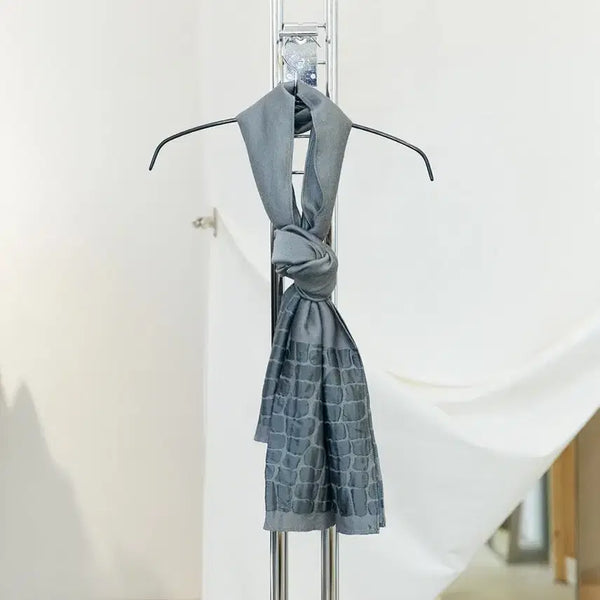[BUNJANG] Giorgio Armani Wool Silk Pattern Scarf / 조르지오 아르마니 울실크 패턴 스카프