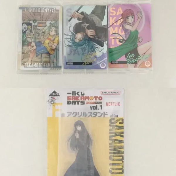 [BUNJANG] Sakamoto Days Acrylic & Metal Card Bundle Set / 일괄)사카모토데이즈 아크릴 웨하스메탈카드