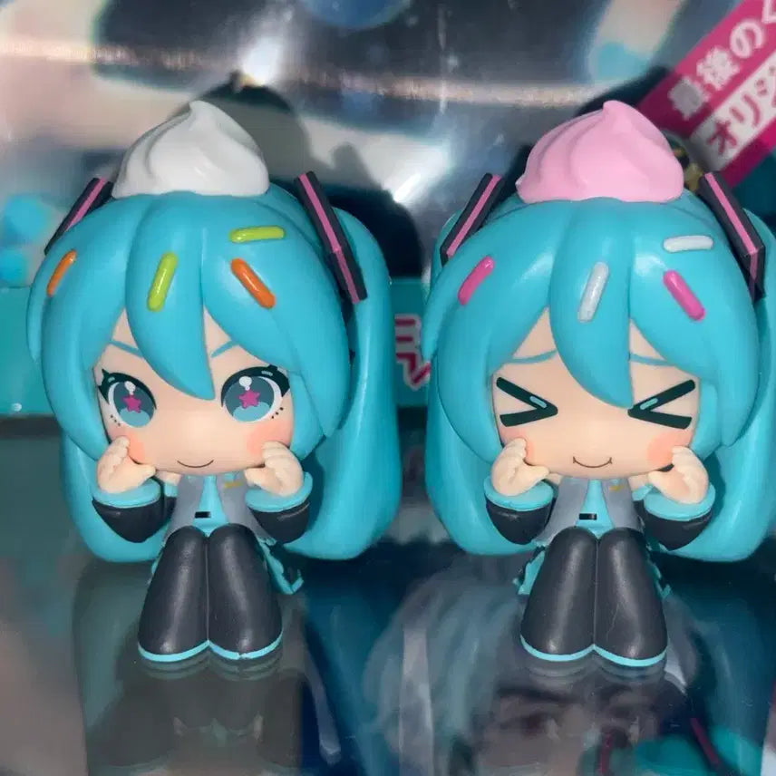 [BUNJANG] Hatsune Miku Piapro Spring Clear Figure Bundle Set / 일괄)하츠네미쿠 피아프로 스프링클 피규어